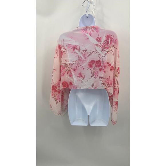 Forever 21 Floral Lightweight Pullover Shawl - One Size - Picture 3 of 6